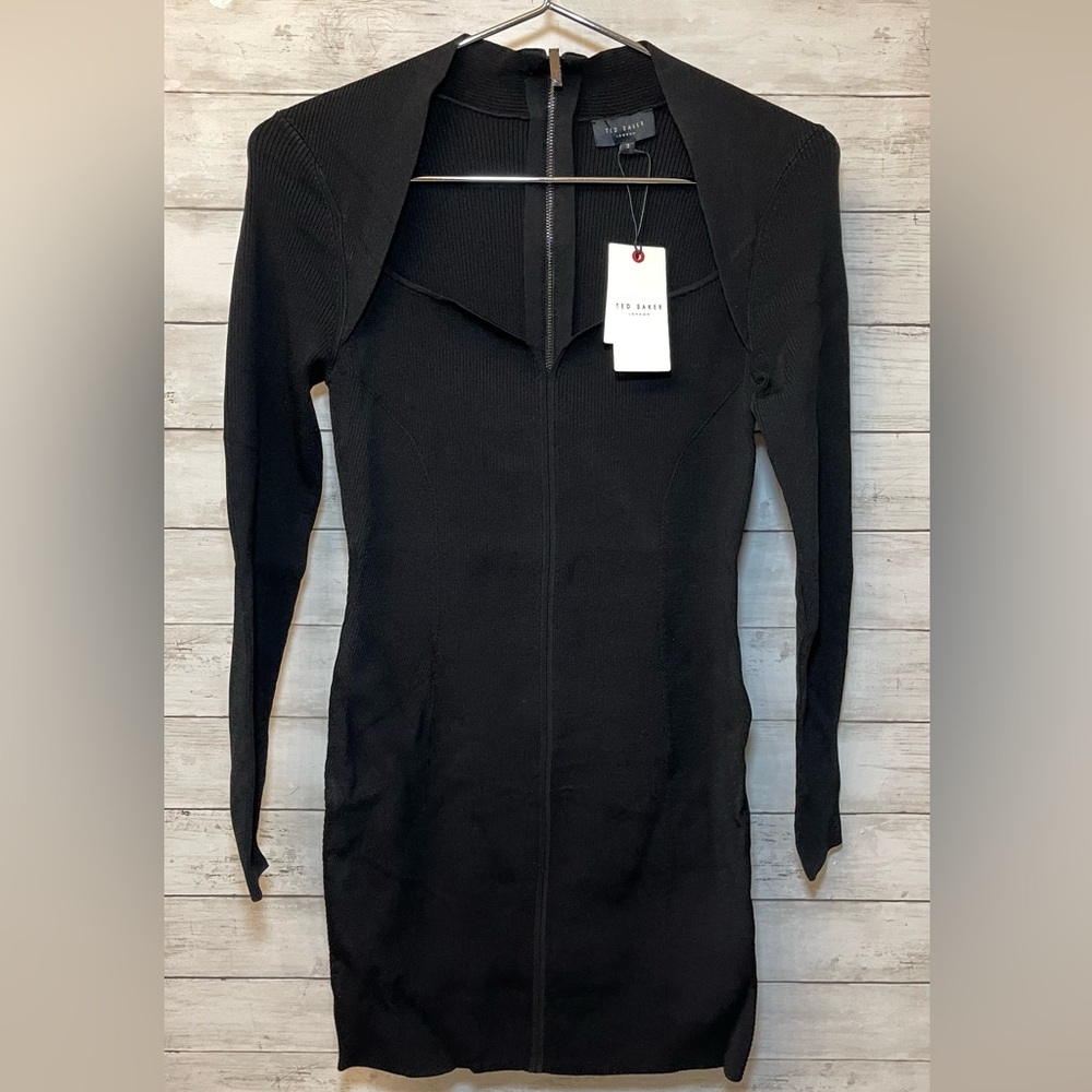 TED BAKER Mmeggi Sweetheart Neckline Bodycon Dress